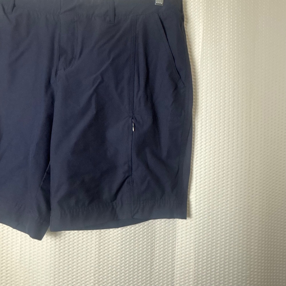 32 Degrees Cargo Shorts Men Size 36 Navy Blue Nylon Spandex‎ Stretch Lightweight - Picture 4 of 7